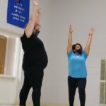 Stretching in Rhythm and Me program